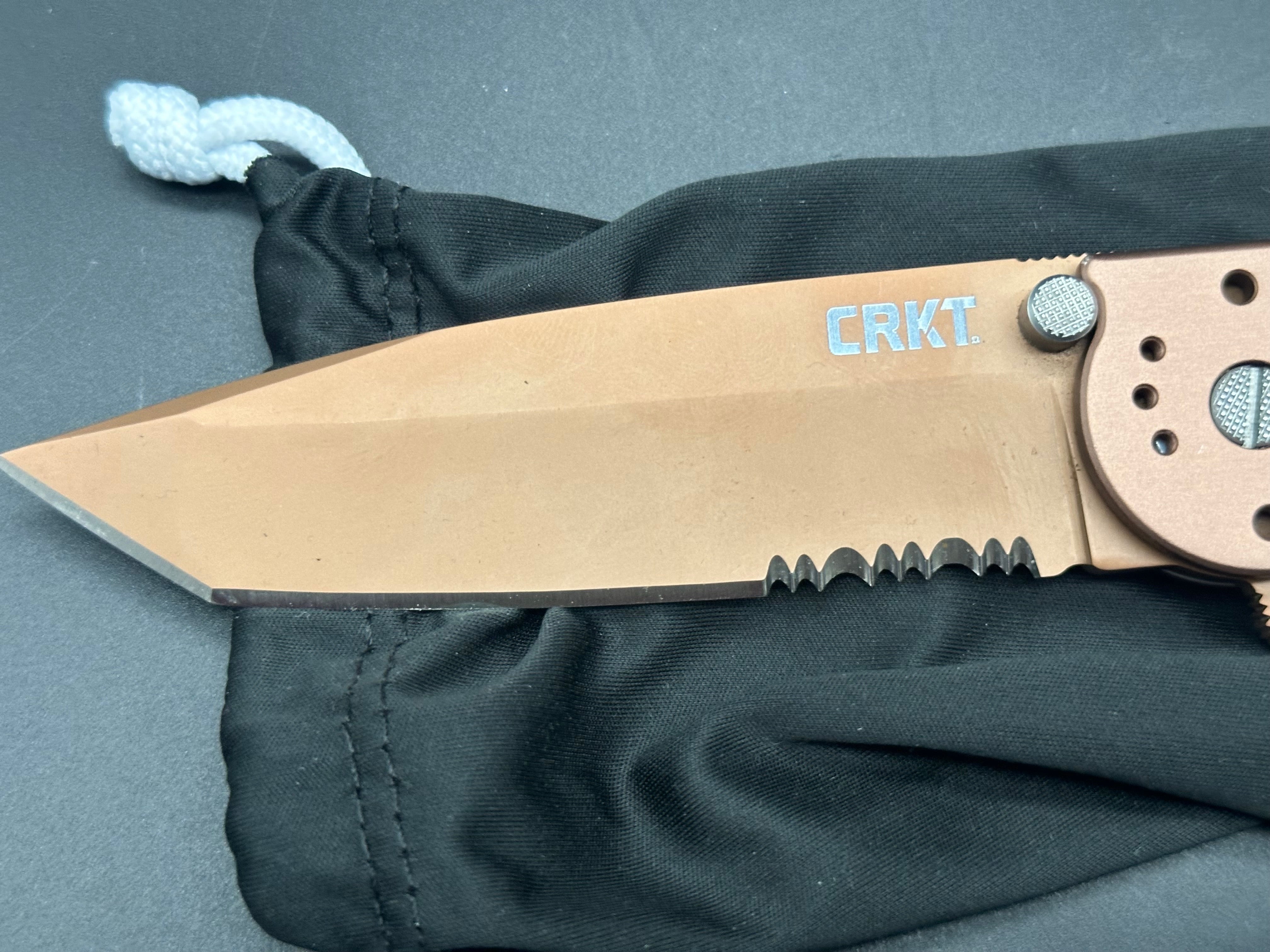TMRW Tool Mini Titanium Prybar, CRKT M16-14D Folding Knife, CMB Predator Multi-Tool Combo – Perfect for EDC, Survival, and Outdoor Adventures