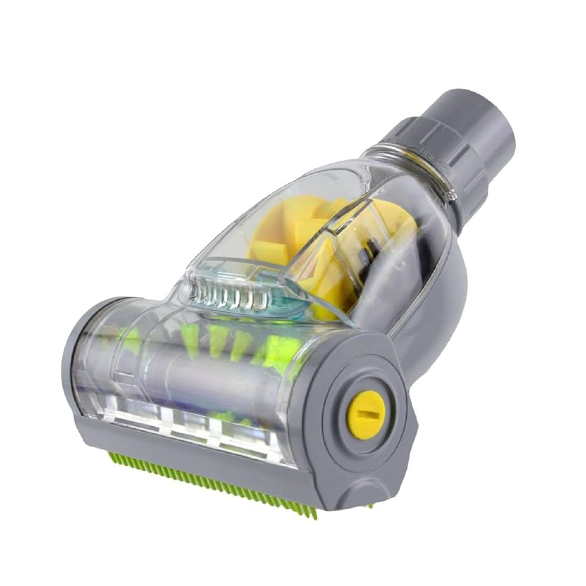 Premium Pet Grooming Vacuum Attachment - Mini Turbo Head Tool for Standard Vacuums | Perfect for Dog & Cat Hair Removal, Shedding Control & Deep Cleaning Pet Beds