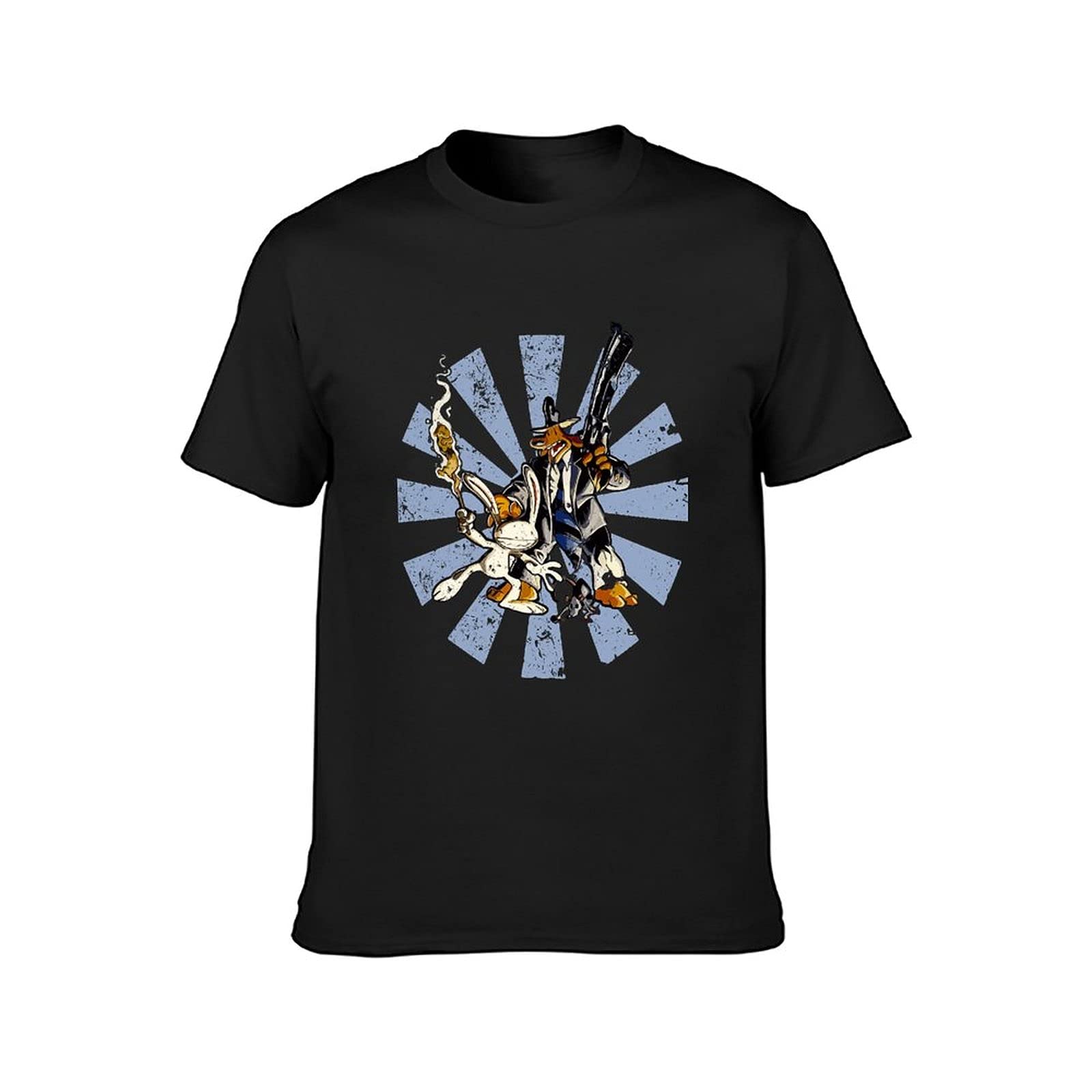 Vintage 80s 90s Anime Manga Graphic T-Shirt for Men - Soft Cotton Cartoon Character Tee - Perfect for Cosplay, Gift Giving & Casual Wear