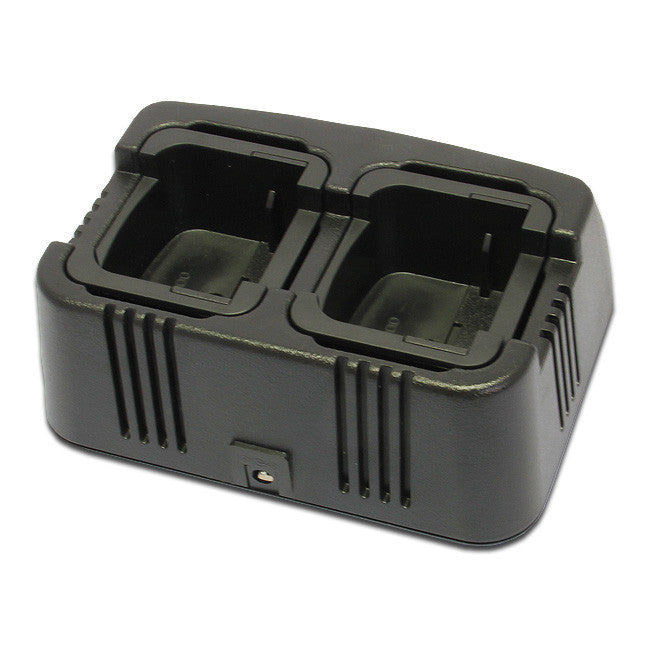 KENWOOD Two Way Radio Dual Charger for KNB29 KNB29N KNB29A KNB30 KNB30A KNB45 KNB45L - Fast Charging Station for Walkie Talkies - Perfect for Security, Construction & Outdoor Adventures