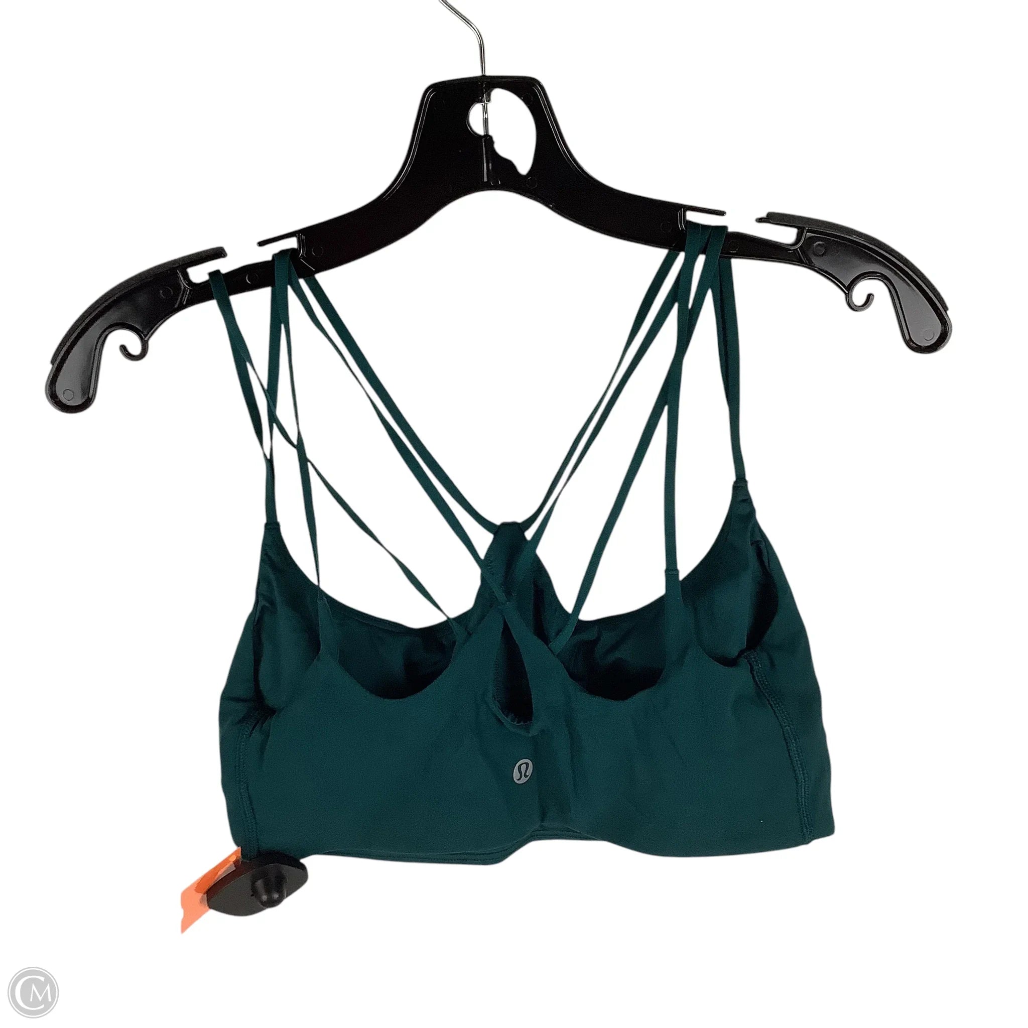 Lululemon Green Athletic Sports Bra for Women - Size 8 - High Support Workout Top for Yoga, Running & Gym