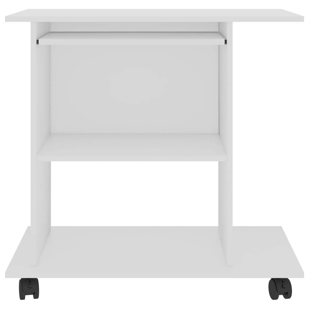 Adjustable Rolling Laptop Desk for Students - 31.5