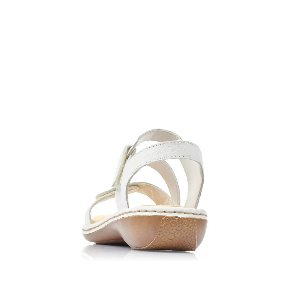 Rieker 659C7 Whitesnake Women's Comfortable Casual Shoes for Walking, Work & Everyday Wear
