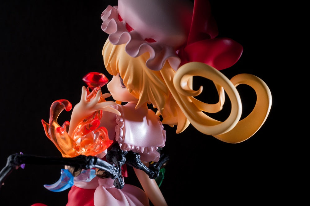 Touhou Project Flandre Scarlet Aquamarine Non-Scale Anime Statue Figure - Perfect for Anime Collections, Gaming Room Decor & Gift for Touhou Fans