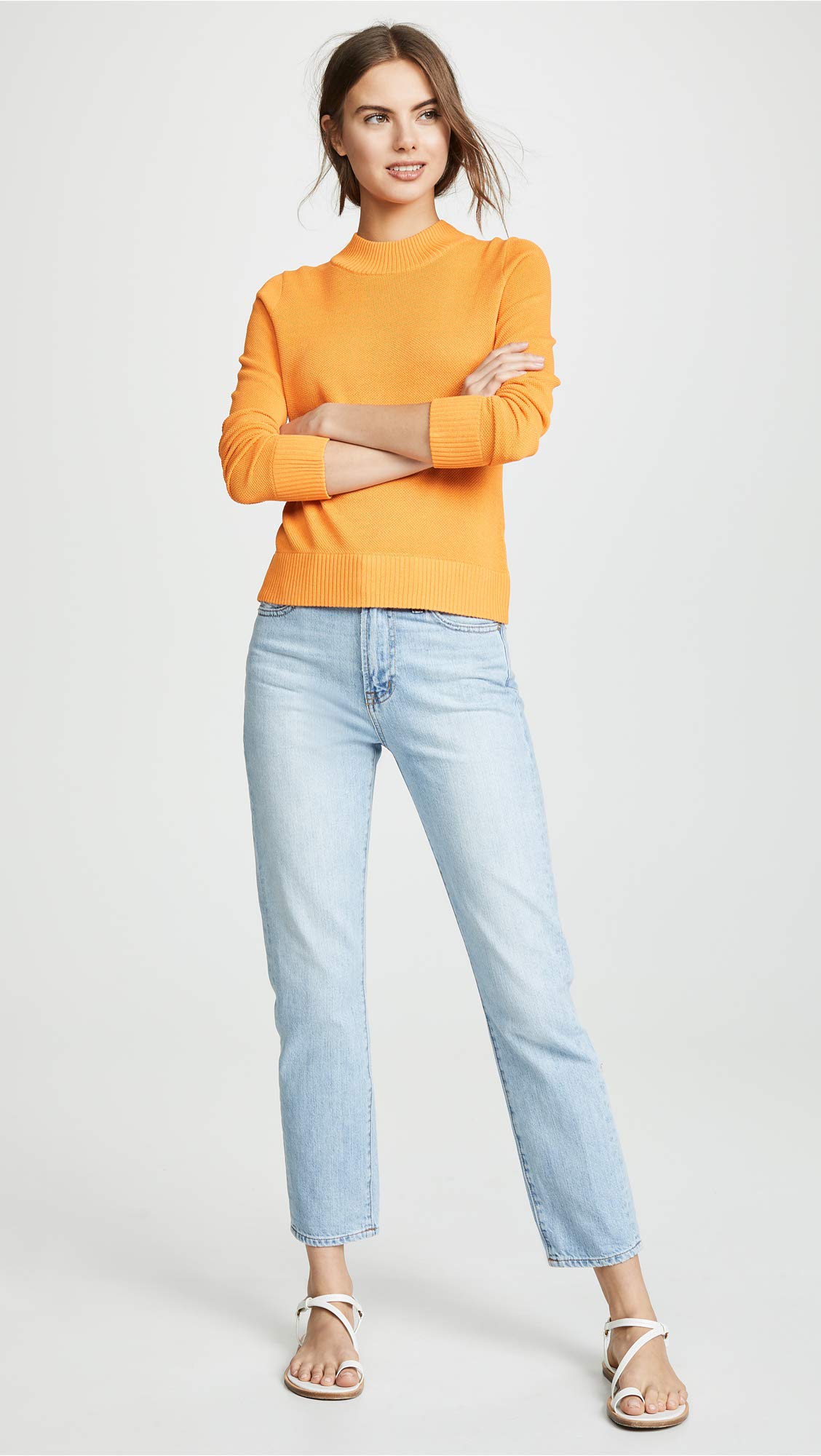 Madewell Women's Perfect Vintage Jeans - High Waist Slim Fit Denim Pants for Casual Wear & Everyday Outfits