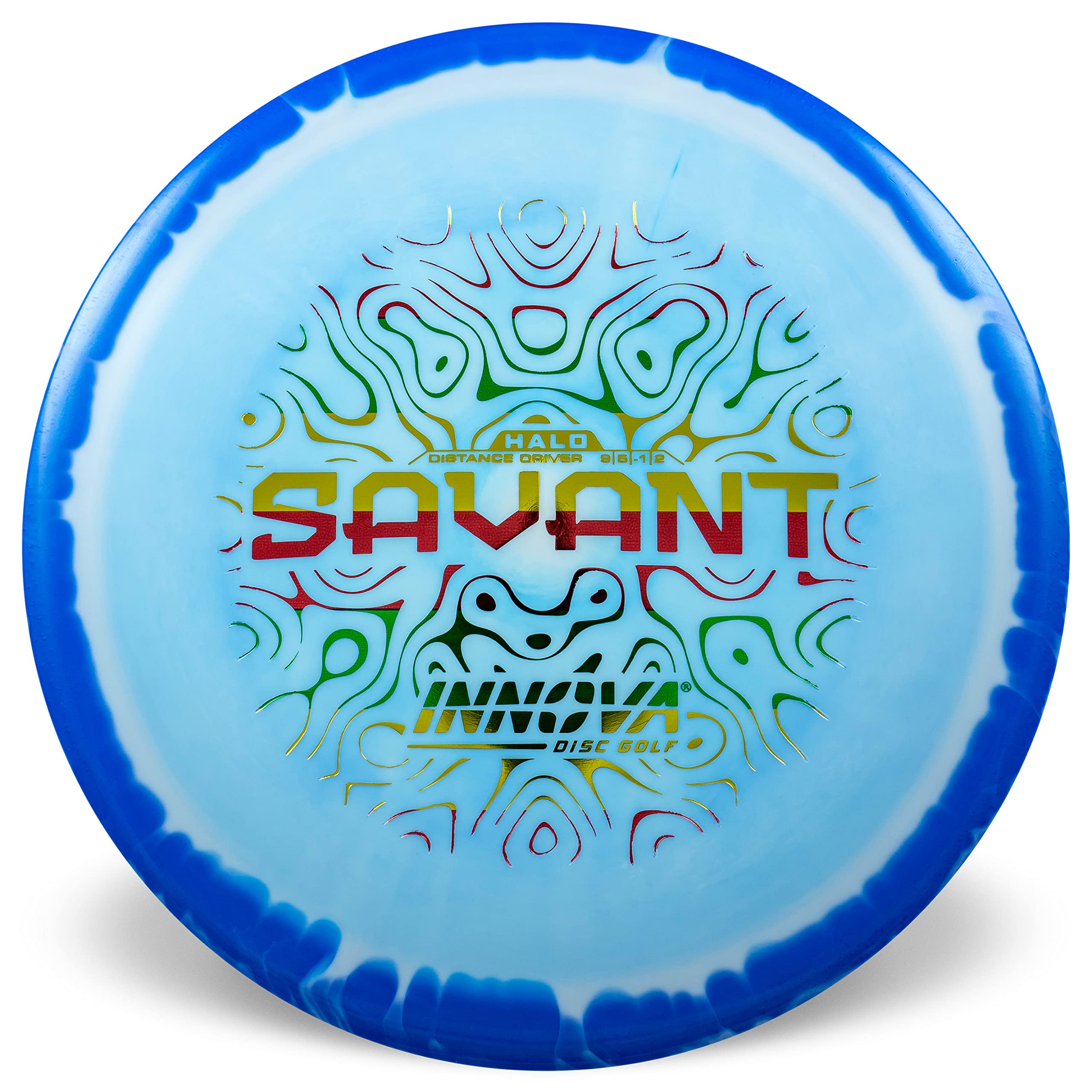 Innova Halo Star Savant Disc Golf Driver - Premium Stable Fairway Driver for Distance & Accuracy | Tournament & Recreational Play (Colors May Vary)