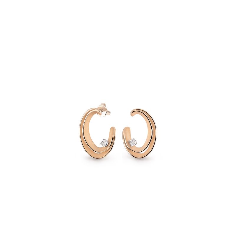 DUNE Hoop Earrings for Women - Trendy Gold & Silver Hoop Earrings for Everyday Wear, Parties & Gifts | Lightweight Hypoallergenic Fashion Jewelry