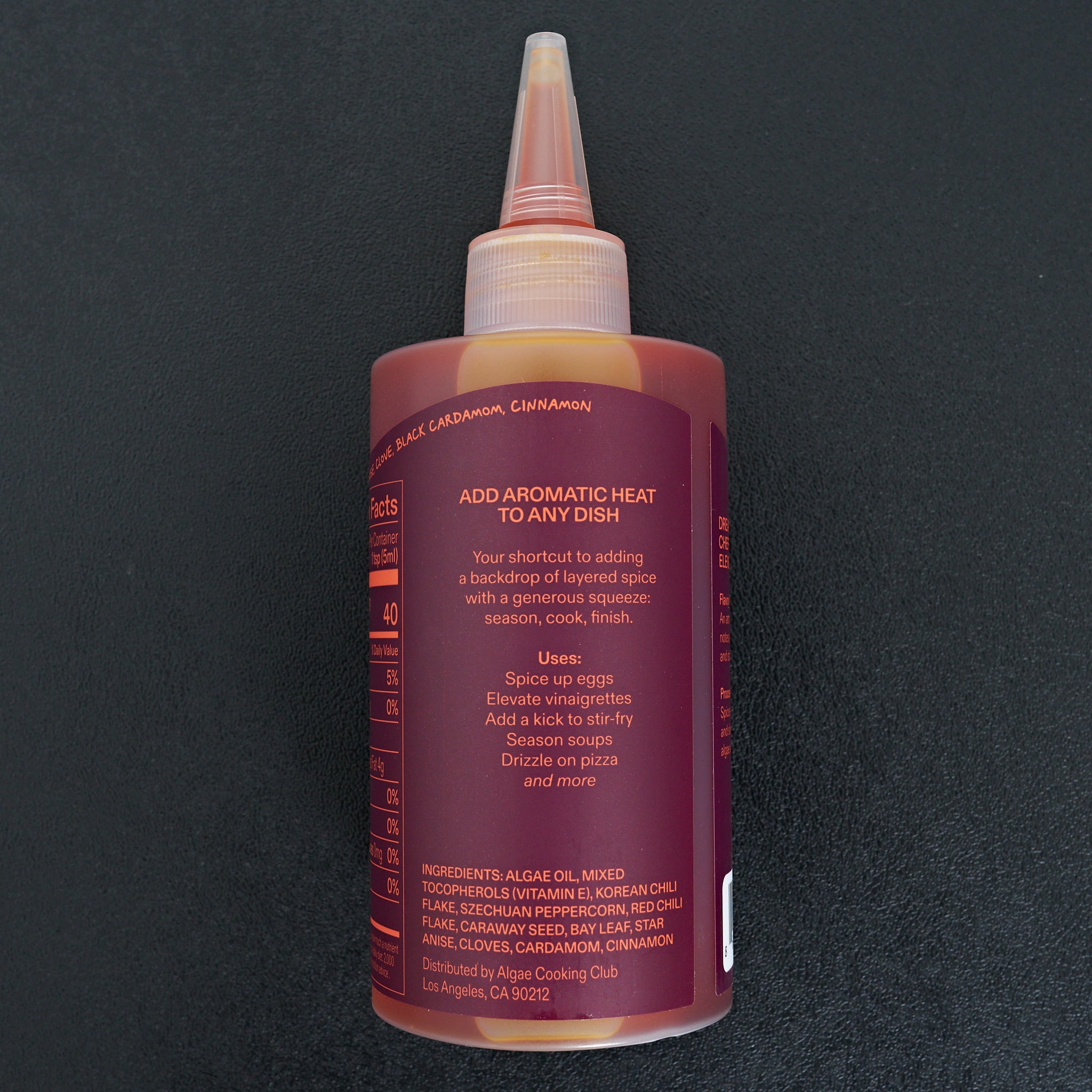 Premium Gochugaru Chili Oil by Algae Cooking Club - Spicy Korean Red Pepper Flavor for Cooking, Noodles & Stir-Fry | Vegan & Gluten-Free Hot Oil
