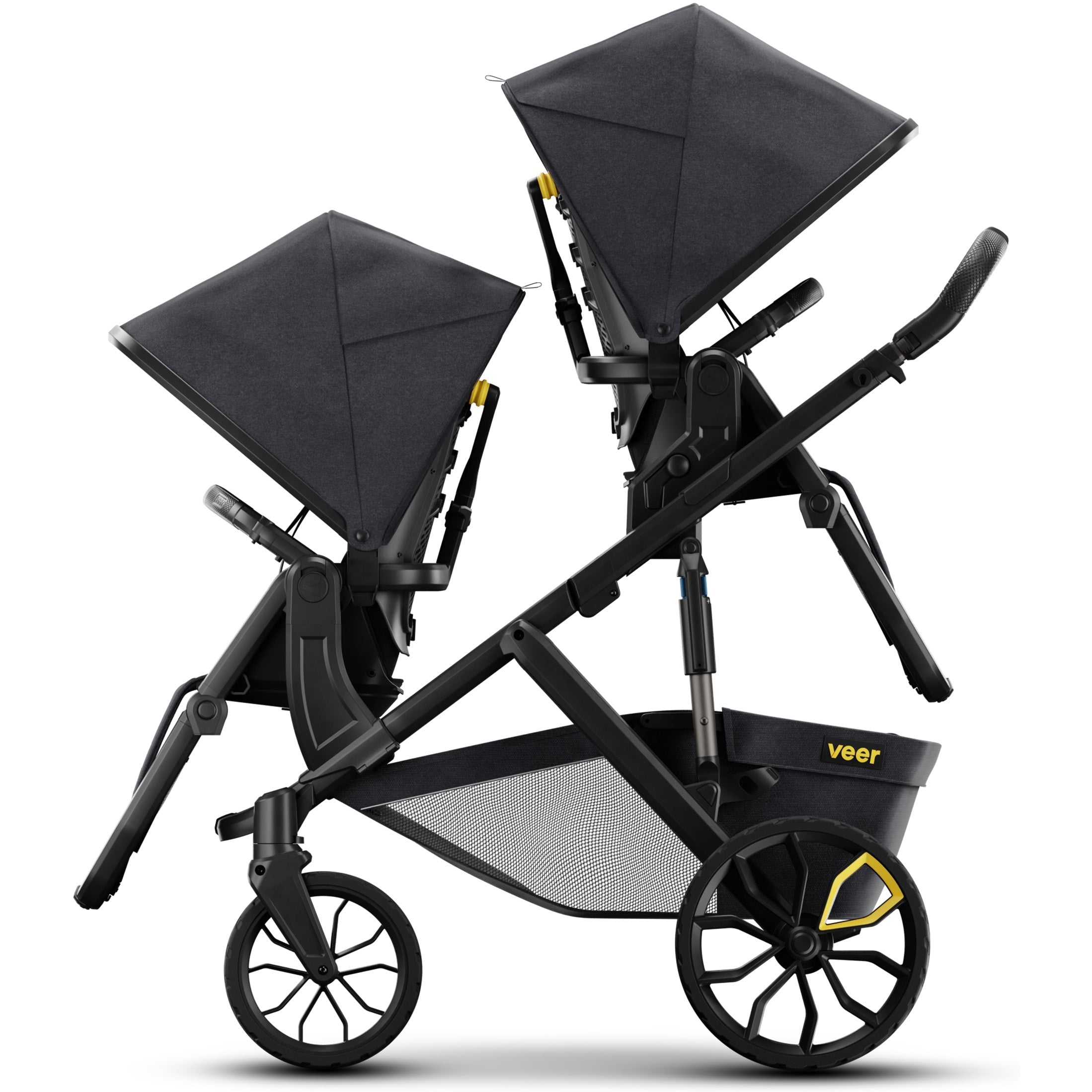 Veer & Roll Second Seat Conversion Kit – Expand Your Stroller for Twins or Siblings | Perfect for Family Outings & Travel