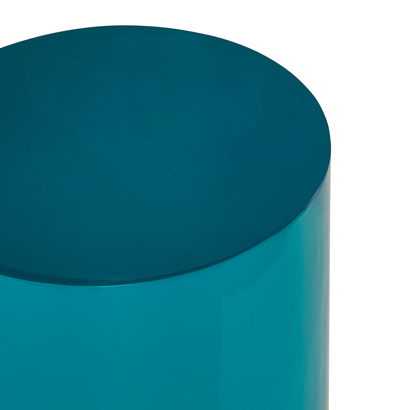 Clear Acrylic Cylinder Table Bundle - Modern Coffee & Side Table Set for Living Room, Office, or Bedroom Decor