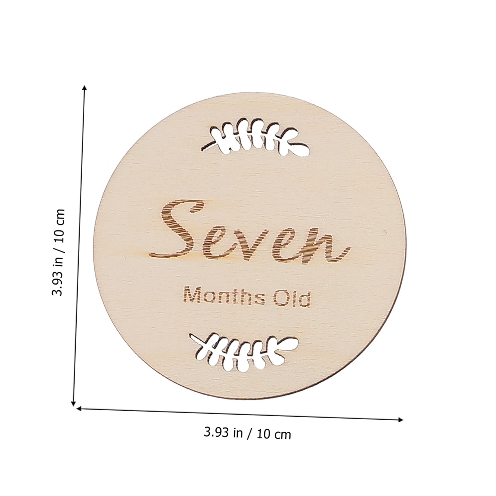 FAVOMOTO 2 Sets Baby Milestone Cards - Wooden Growth Tracker for Newborns, 12pcs*2 Monthly & Weekly Photo Props - Perfect for Baby Shower Gifts, First Birthday, and Monthly Milestone Photos