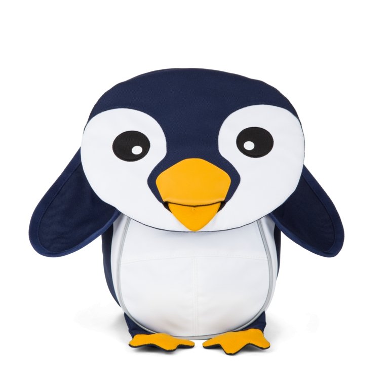 Affenzahn Small Pepe Penguin Backpack - Cute Animal-Themed Kids School Bag for Boys & Girls - Perfect for Preschool, Daycare & Travel Adventures