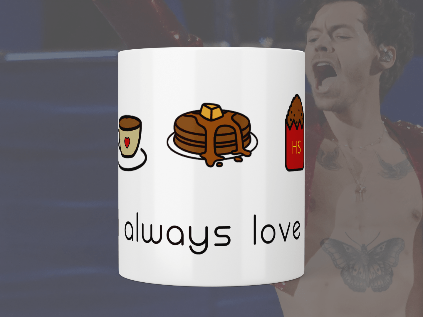 Harry Styles Keep Driving Lyrics Inspired Coffee Mug - Perfect for Fans, Gifts & Morning Coffee