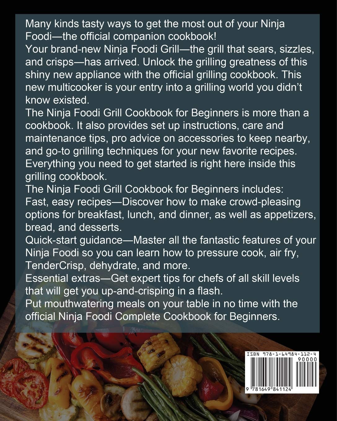 Ninja Foodi Grill Cookbook for Beginners: Quick & Easy Indoor Grilling & Air Fryer Recipes | Perfect for Family Dinners & Healthy Meal Prep
