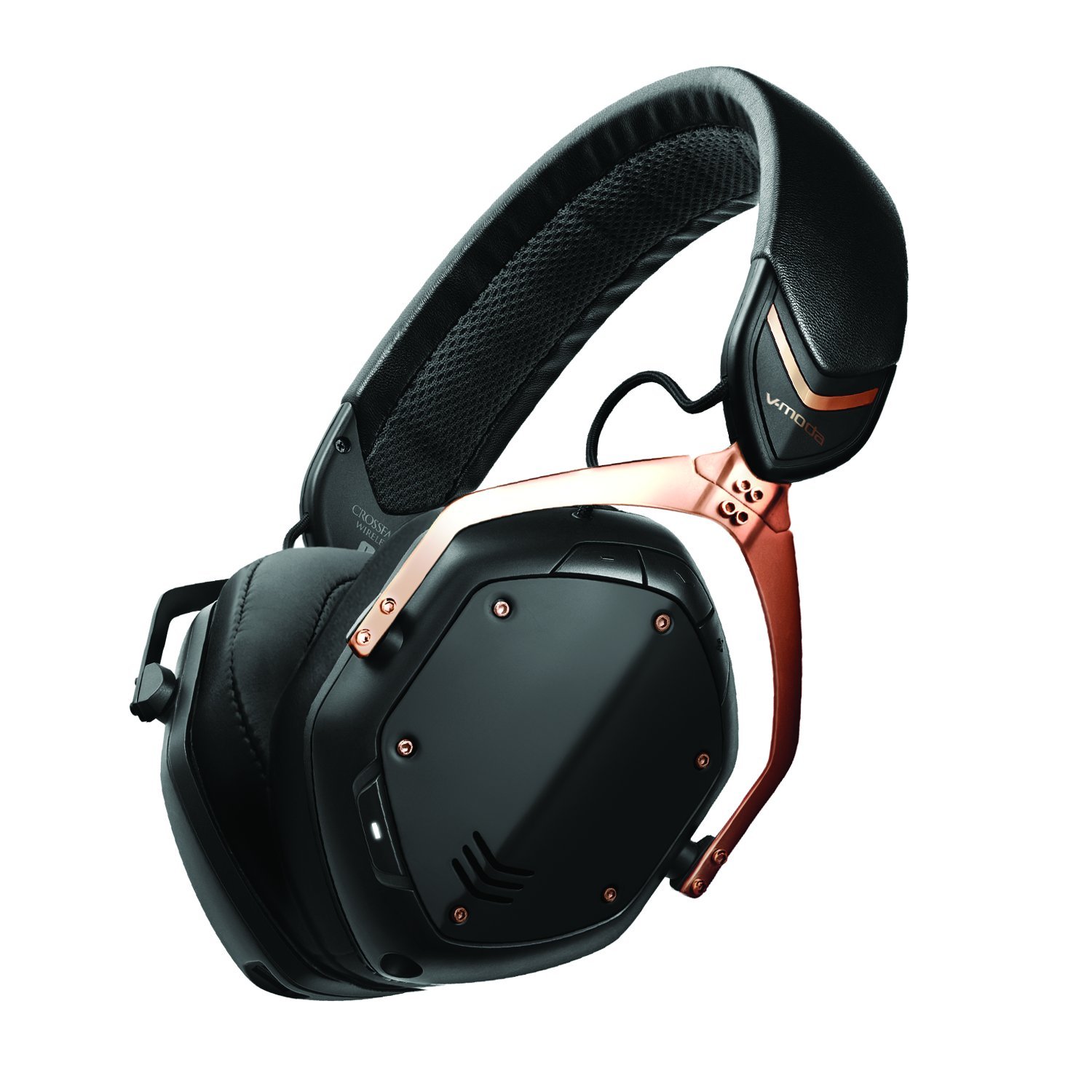 V-MODA Crossfade 2 Wireless Over-Ear Headphones - Rose Gold | Hi-Fi Sound, Bluetooth 5.0, 14-Hour Battery | Perfect for Travel, Gaming & Music Lovers