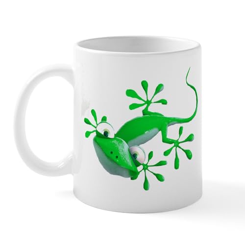 White - Gecko Mug