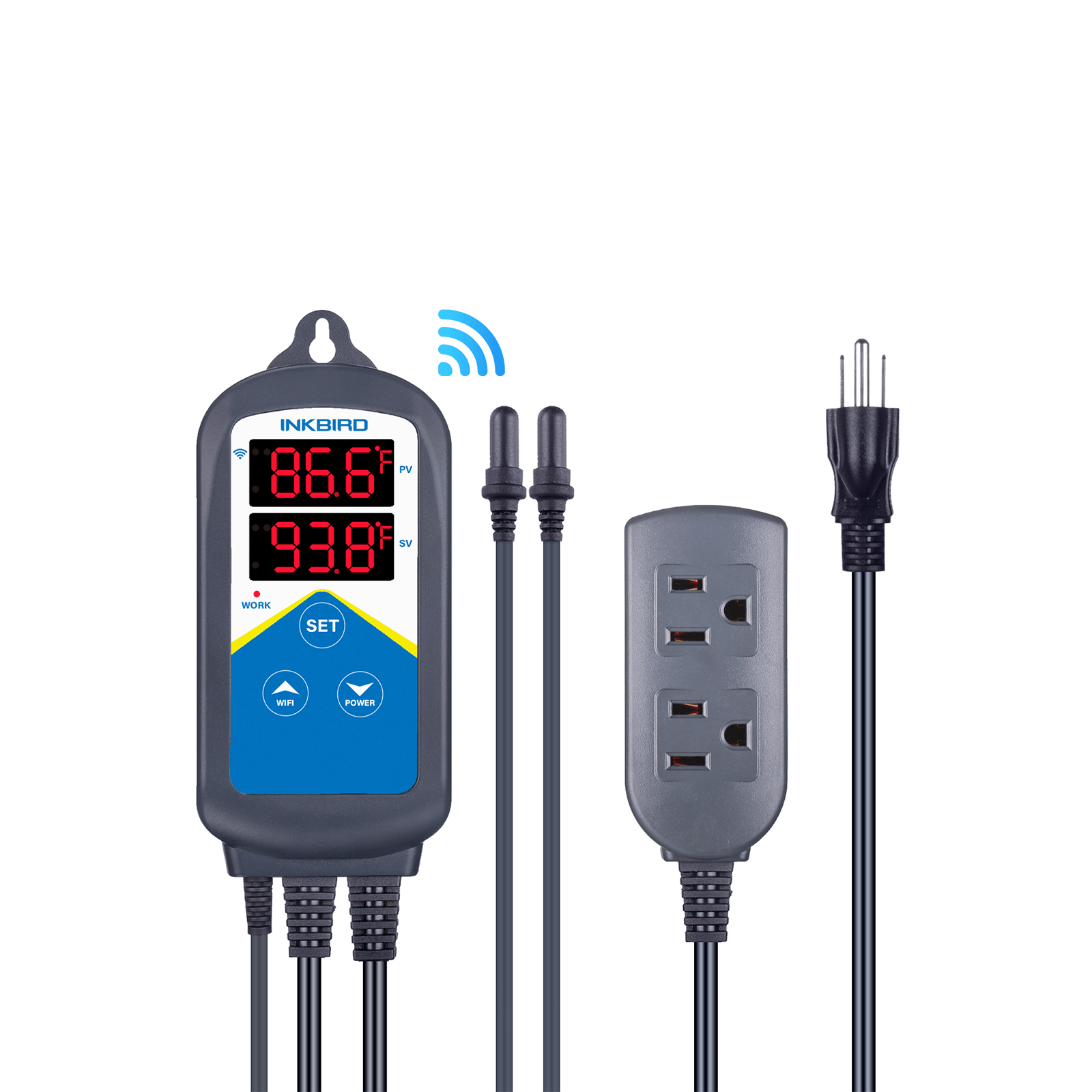 Premium Aquarium Temperature Controller - Digital Heater & Chiller Thermostat for Fish Tanks - Ideal for Tropical Fish, Coral Reefs & Marine Life Habitats