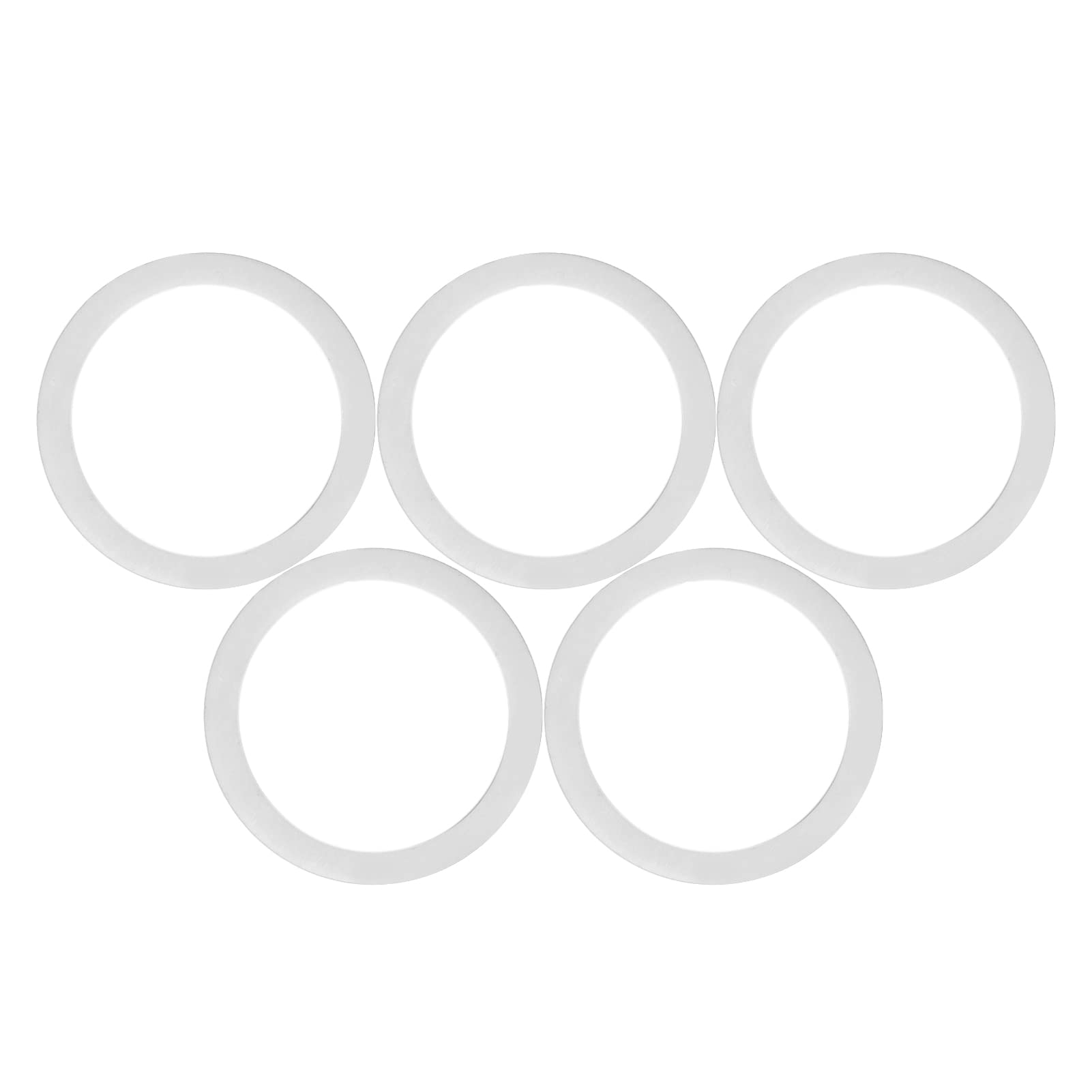 5PCS 58MM Badge Gasket Set for Circle Cutter Button Maker Machine - Replacement Gaskets Compatible with Badge Machine Dies - Perfect for DIY Button Making, Craft Projects & School Activities