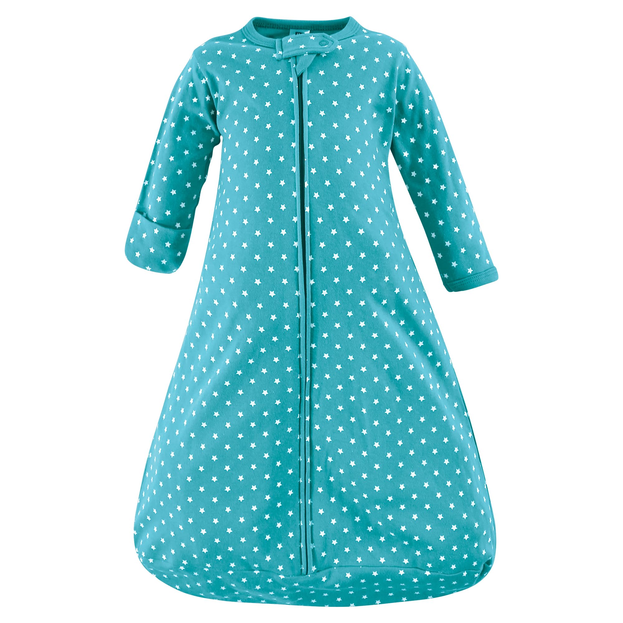 Hudson Baby Unisex Cotton Long-Sleeve Wearable Sleeping Bag Sack Blanket - Happy Planets Print - 18-24 Months - Cozy Sleepwear for Infants & Toddlers - Perfect for Nursery, Daycare & Travel