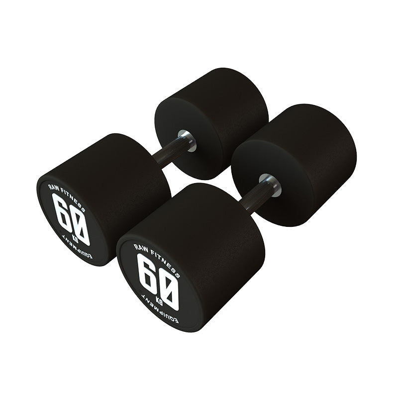 60KG Adjustable Dumbbell Set for Home Gym - Round CPU Design for Strength Training & Weightlifting - Perfect for Fitness, Bodybuilding & CrossFit Workouts