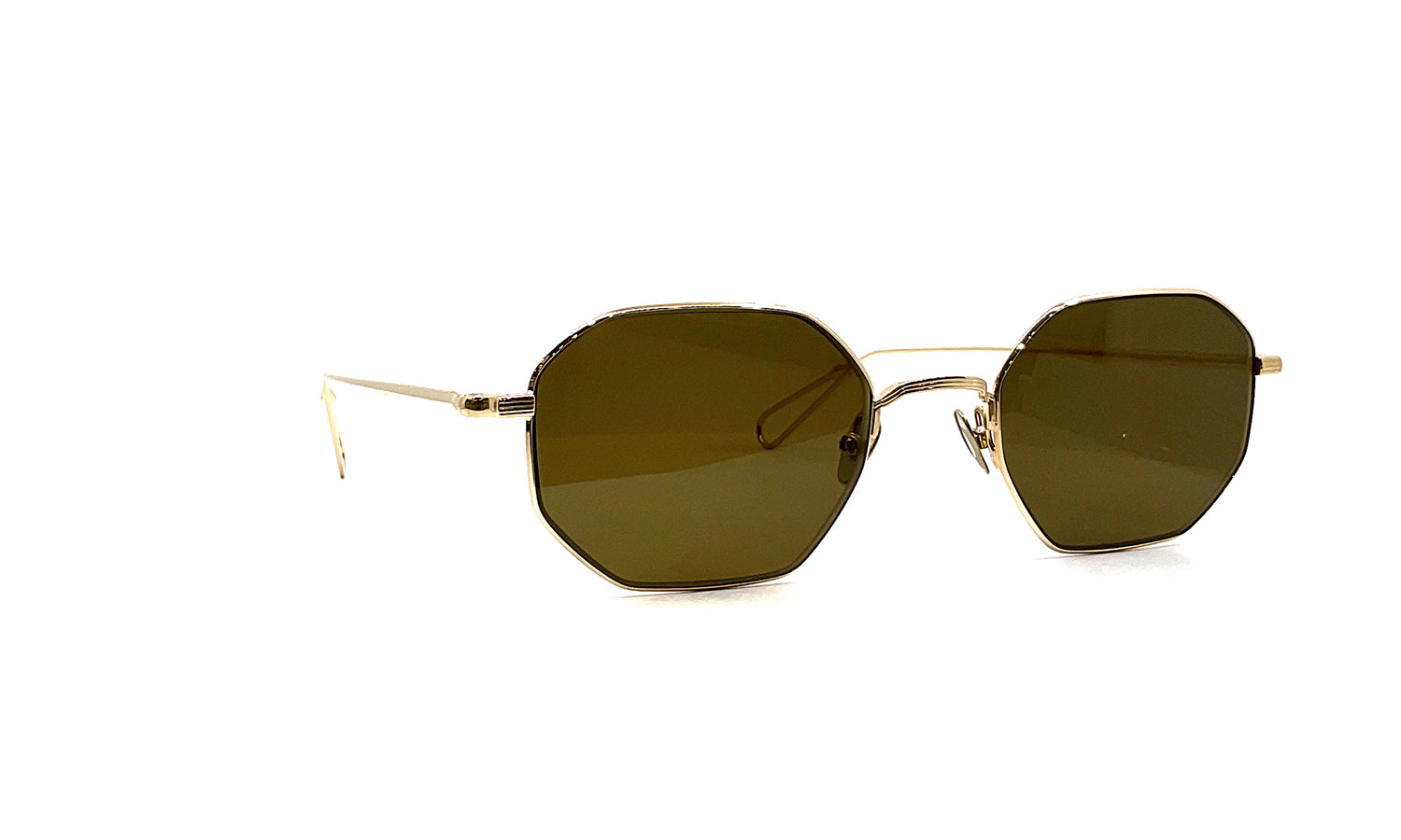 Ahlem Trocadero Sun Champagne Sunglasses - Luxury UV Protection Shades for Women & Men - Perfect for Beach, Driving & Outdoor Activities