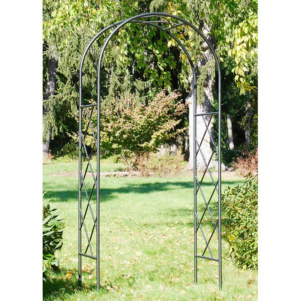 Achla Designs 30G Lattice Arbor - Elegant Garden Arch for Outdoor Weddings, Vine Support, and Backyard Decor
