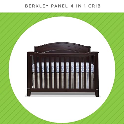 Sorelle Crib Safety Rail Conversion Kit for Toddler Beds - Espresso Finish (Model #148) | Secure Bed Rail Guard for Kids Room & Nursery Transition