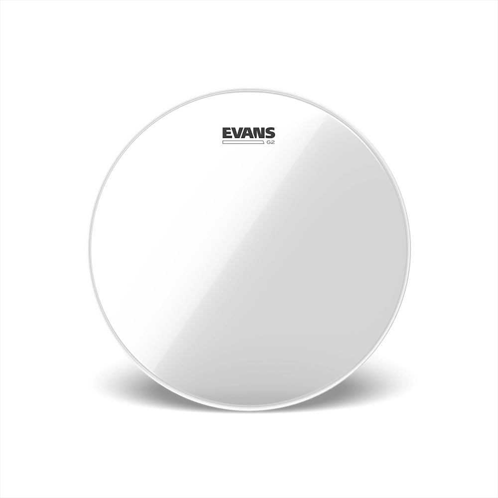 Evans 16 Inch G2 Clear Tom Drumhead - Premium Drum Skin for Snare & Toms - Perfect for Live Performances, Studio Recording & Drum Practice