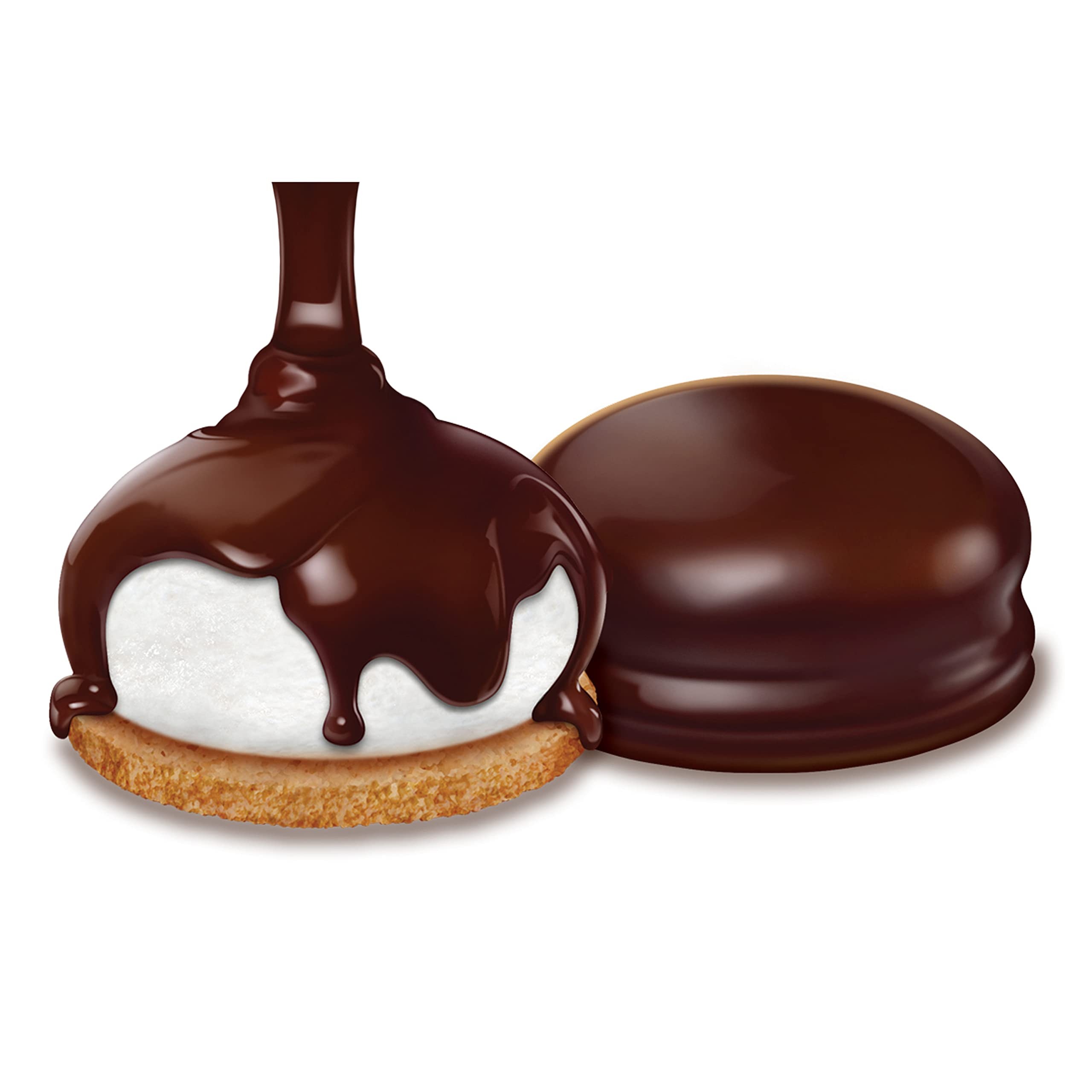 Mallomars Pure Chocolate Cookies - 12 Pack (8 oz Each) | Rich Cocoa Flavor | Perfect for Parties, Gifts & Snacking