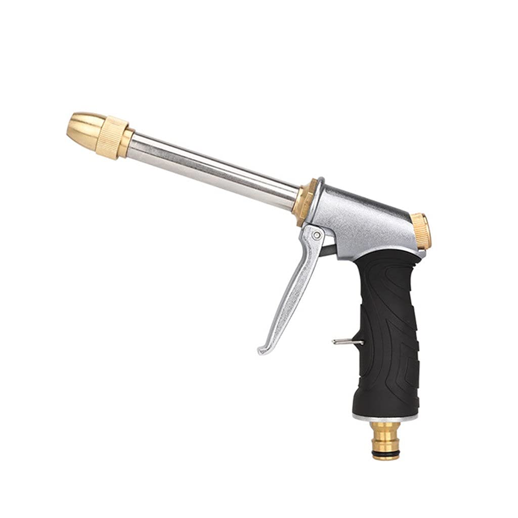 High-Pressure Spray Gun - Heavy Duty Car Wash Nozzle, Garden Hose Sprayer & Watering Sprinkler for Auto Detailing, Plant Irrigation & Outdoor Cleaning | Perfect for Car Washing, Lawn Care & Home Maintenance