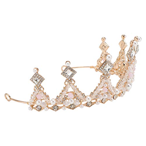 FRCOLOR Elegant Bride Crown - Royal Crystal Rhinestone Wedding Tiara for Brides, Queens & Princesses | Perfect for Weddings, Prom, Pageants & Special Occasions