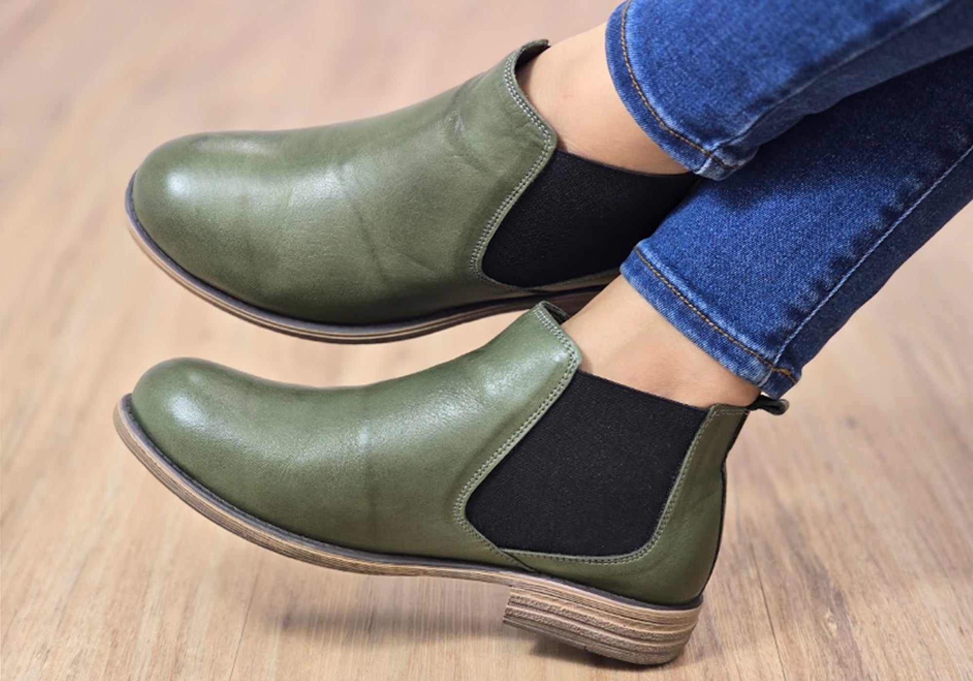 Orizonte Tambo Women's Comfortable Leather Ankle Boots - European Style Fashion Footwear for Casual Wear, Office & Outdoor Activities