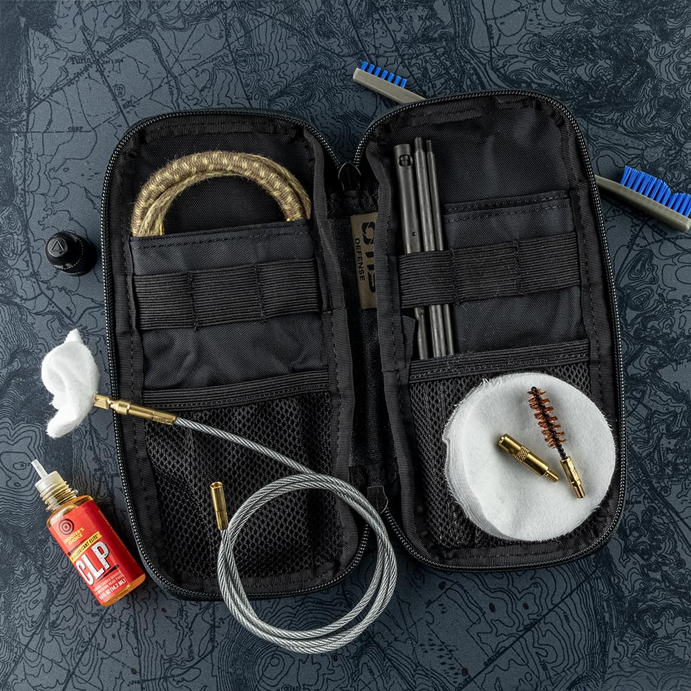 Otis Technology Defender Series Gun Cleaning Kit for Pistols & Rifles - Universal Caliber Fit - Perfect for Hunting, Shooting Range & Firearm Maintenance
