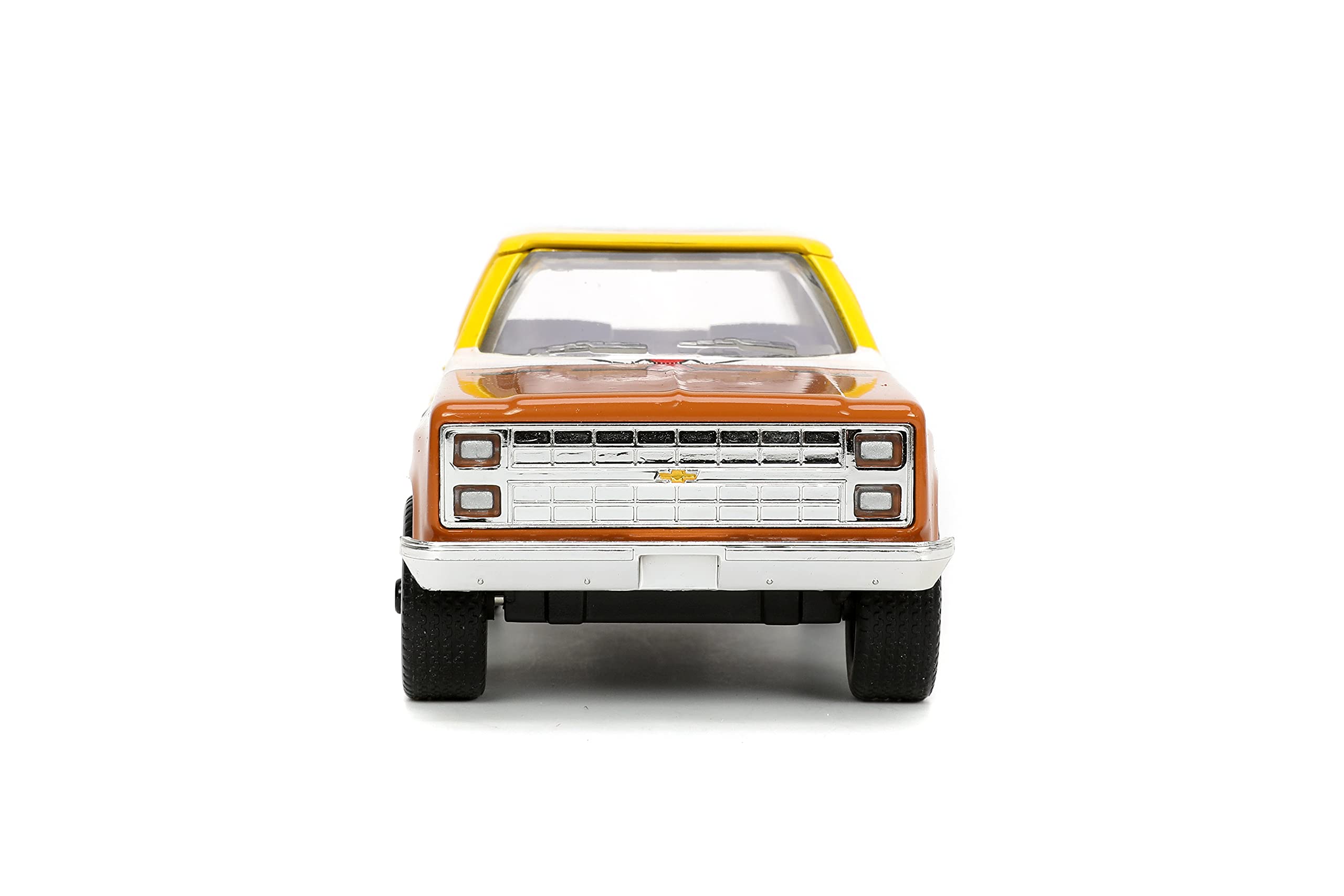 Jada Toys Spongebob Squarepants 1:32 Scale 1980 Chevy Blazer K5 Die-Cast Model Car with 1.65