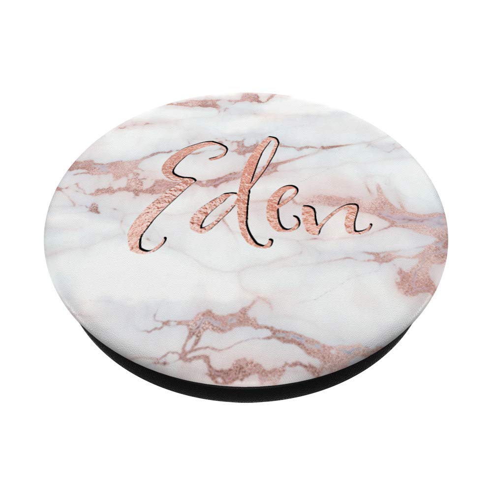 Personalized Rose Pink Pattern Eden Name Necklace - Custom Jewelry Gift for Women, Perfect for Birthdays, Anniversaries & Special Occasions