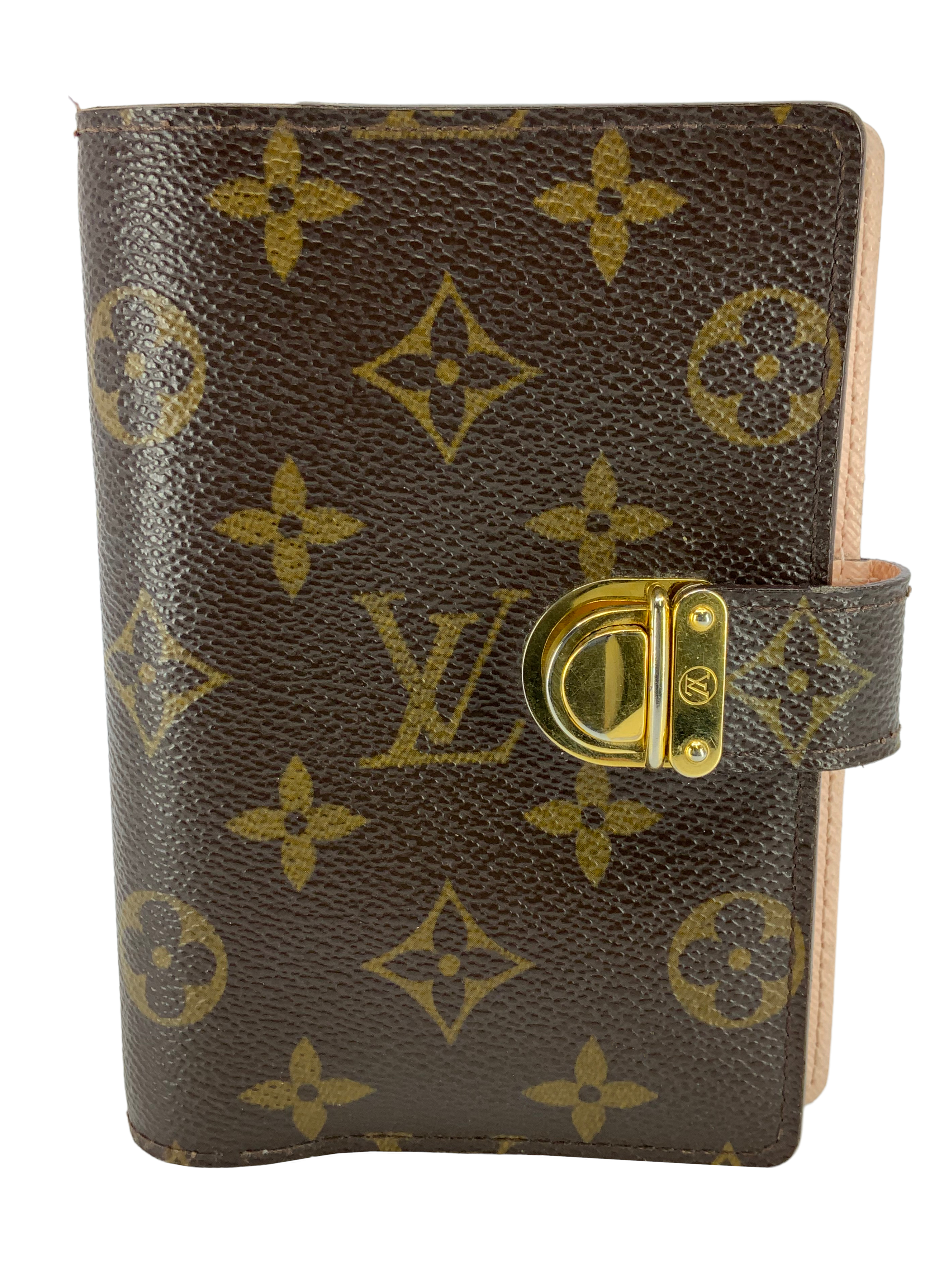 Authentic Louis Vuitton Monogram Canvas Agenda PM Wallet - Slim Organizer for Credit Cards & Notes - Perfect for Business Professionals & Daily Use