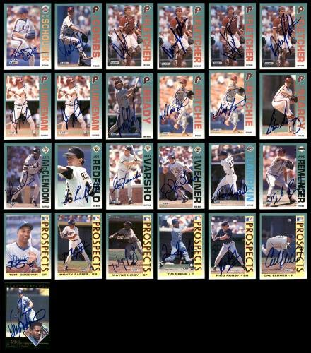 1992 Fleer Baseball Autographed Cards Lot of 115 - PSA/DNA Certified Collectible Trading Cards for Sports Memorabilia & Investment Collection