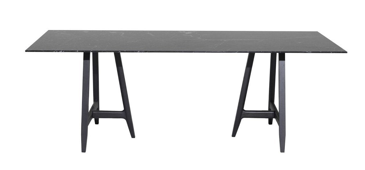 Driade Easel Dining Table - Modern Adjustable Height Wooden Table for Kitchen, Dining Room & Small Spaces | Perfect for Family Meals, Dinner Parties & Home Office