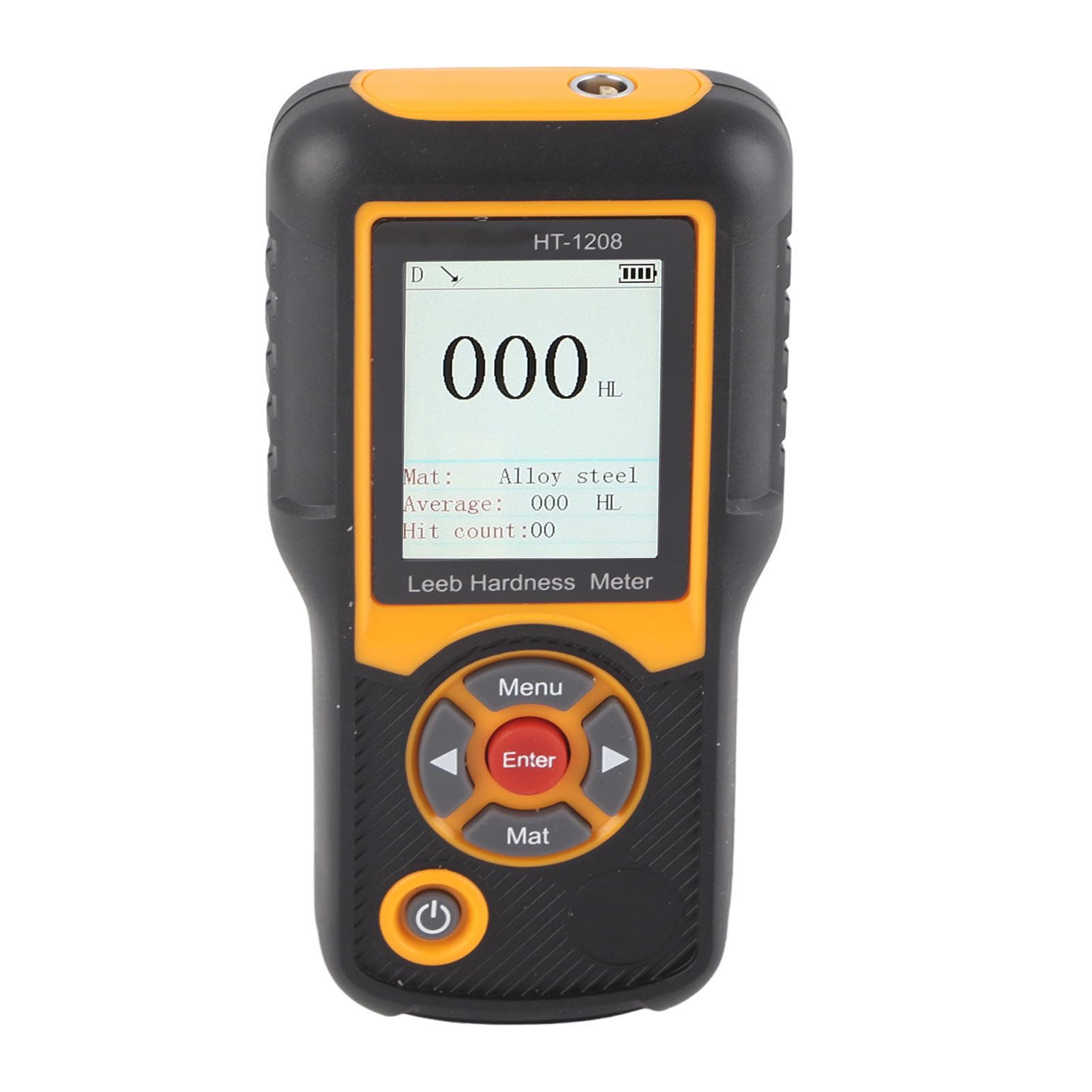 High Accuracy Digital Hardness Tester - ABS Durometer Scale (HT-1208) | Portable Material Hardness Meter for Rubber, Plastic & Metal Testing | Industrial & Laboratory Use