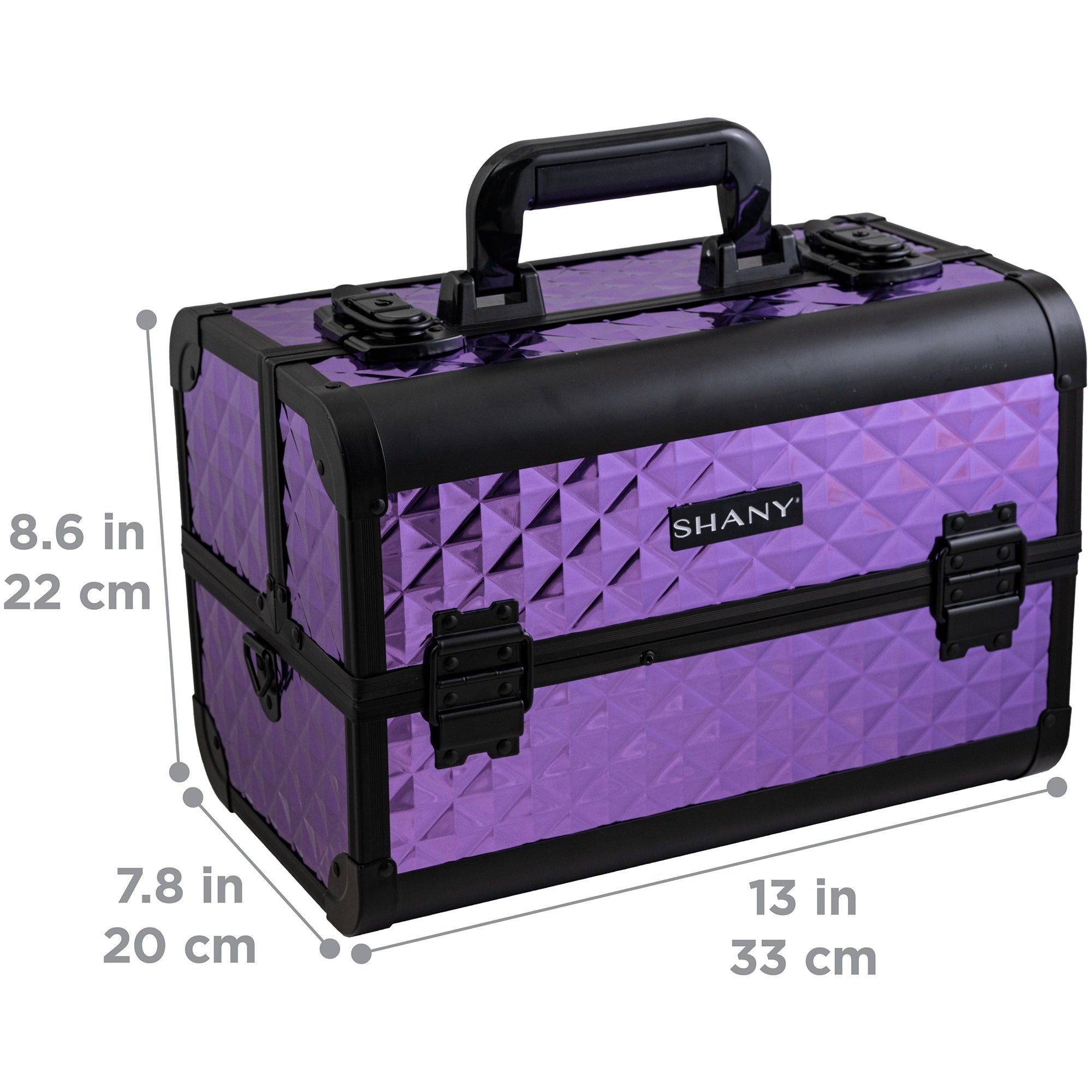 Professional Fantasy Collection Makeup Train Case - Large Capacity Cosmetic Organizer for Makeup Artists & Beauty Enthusiasts | Perfect for Salon, Travel & Home Storage