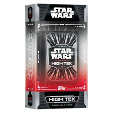 2024 Topps Star Wars High Tek Hobby Box - 36 Packs with Autograph & Memorabilia Cards - Collectible Trading Cards for Fans & Investors | Perfect for Gift Giving, Display Collections & Card Trading Events