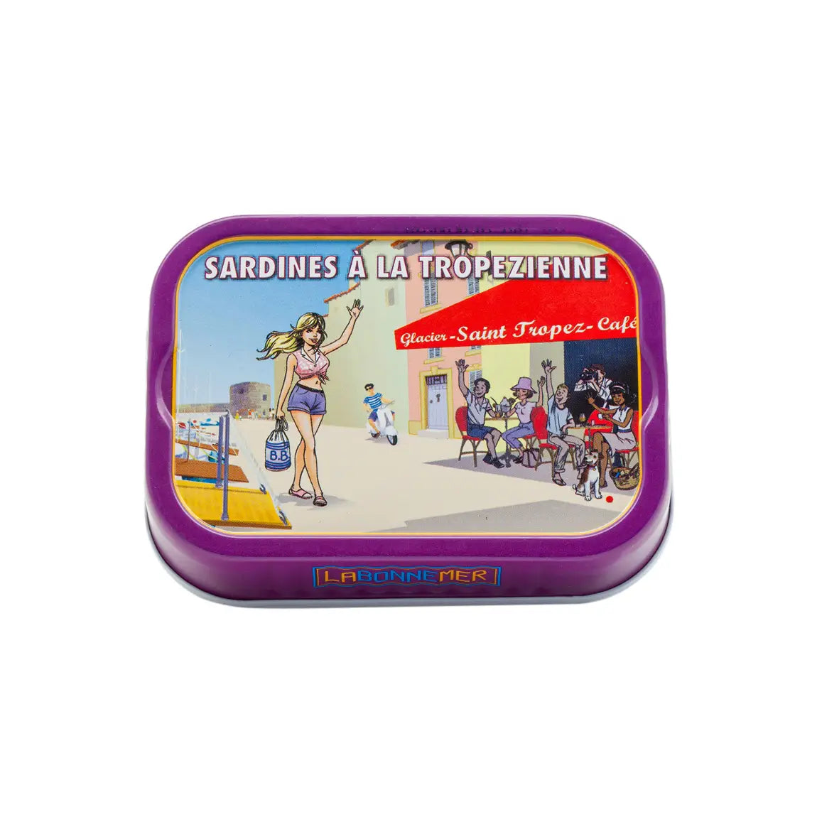 Tropézienne Style Sardines - Premium Canned Sardines in Olive Oil | Perfect for Salads, Pasta & Charcuterie Boards