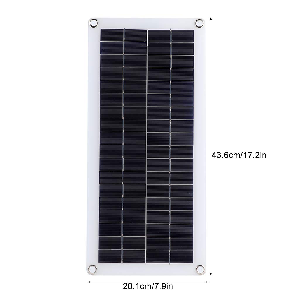 20W 18V Solar Panel Charger for Camping, Hiking, Cycling & Mountaineering - Portable Solar Power Supply for Outdoor Adventures & Emergency Power Backup