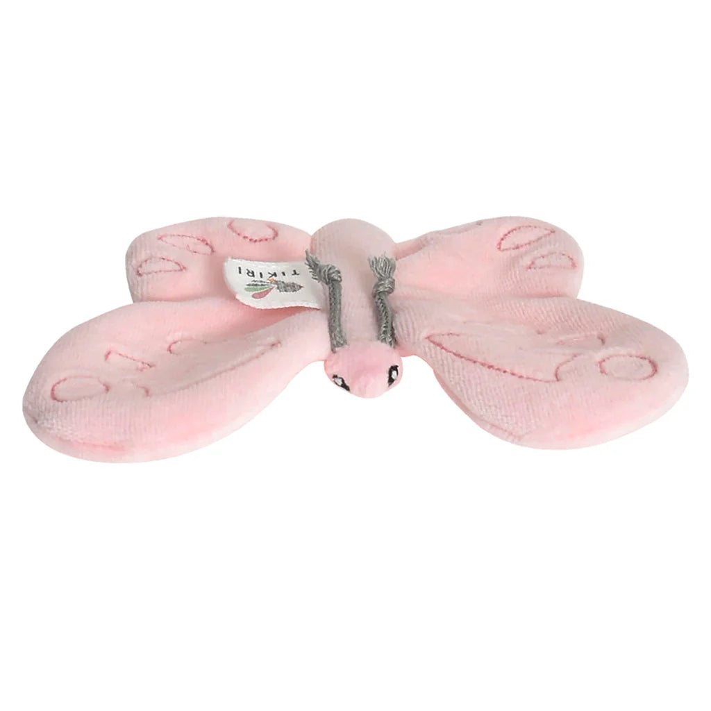 Tikiri Crinkle Scrunch Sensory Toy - Butterfly Design for Babies & Toddlers - Perfect for Autism, ADHD, and Stress Relief - Great for Playtime, Travel, and Learning Development