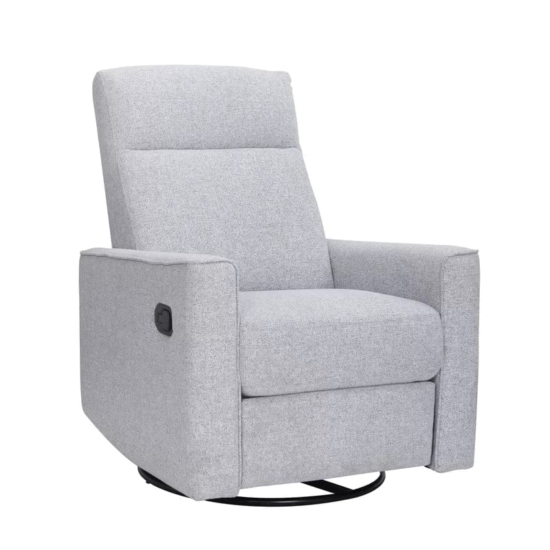 Comfortable Second Story Home Grove Swivel Recliner Chair - Modern Living Room Furniture for Relaxing & Lounging - Perfect for Small Spaces, Apartments and Cozy Homes