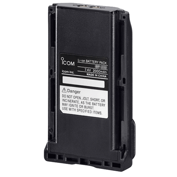 Icom BP232WP Waterproof Battery Pack - Long Lasting Power for Icom Radios | Perfect for Marine, Outdoor & Emergency Use