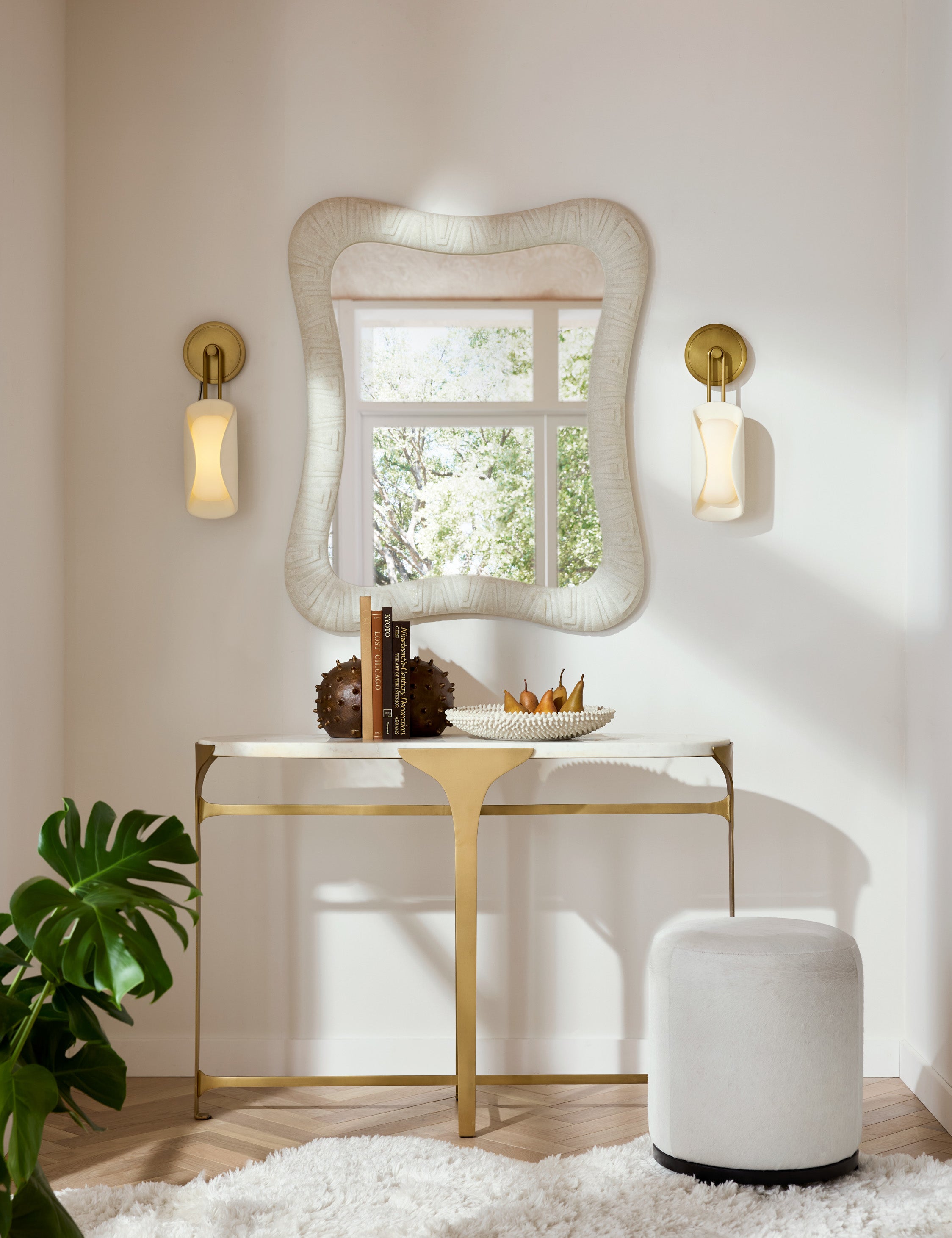 Arteriors Fuller Mirror - Elegant Wall Mirror for Home Decor, Living Room, Bedroom & Entryway - Perfect for Modern & Traditional Interiors