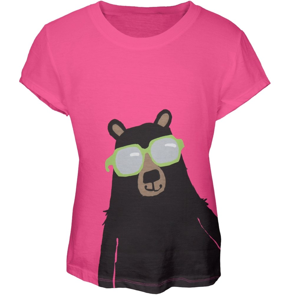Old Glory Cool Bear Youth Sleep Shirt - Comfortable Pajama Top for Kids & Teens - Perfect for Sleepovers, Bedtime & Relaxing at Home