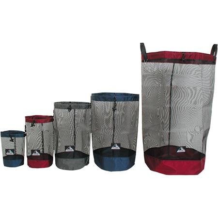 Liberty Mountain Net Stuff Sacks Small - Lightweight Mesh Storage Bags for Camping, Hiking & Outdoor Gear Organization