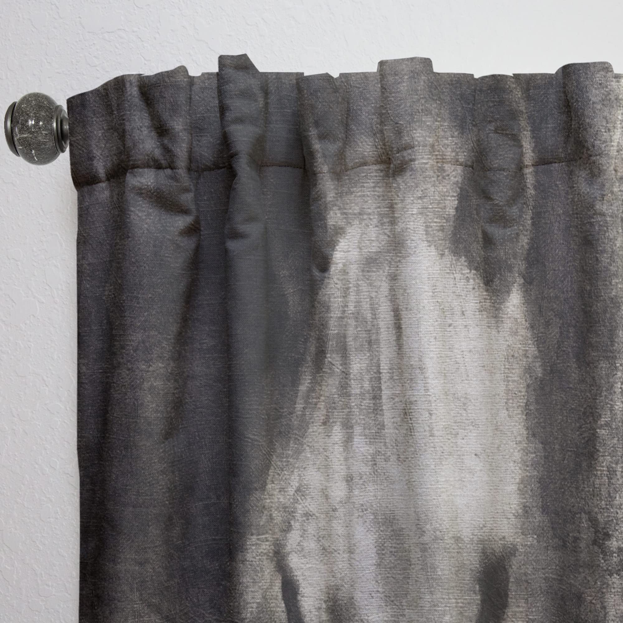 Farmhouse Horse II Thermal Insulated Curtains - 52x108 Single Panel for Bedroom & Living Room - Blackout Drapes for Cozy Home Decor & Sun Protection